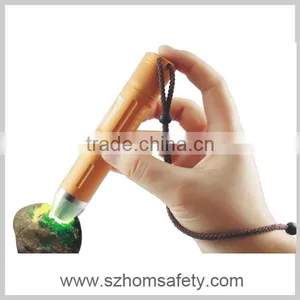 3w CreeX-E Q5 Led Jade Appraisal Yellow Light Rechargeable With2*18650 Flashlight thumbnail-1