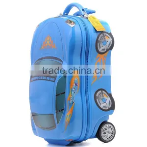 Best Selling High Quality Car Shape Children's Cartoon Luggage thumbnail-6