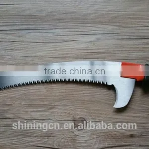 Curved Tree Cut Pruning Saw With 2 Hooks thumbnail-1