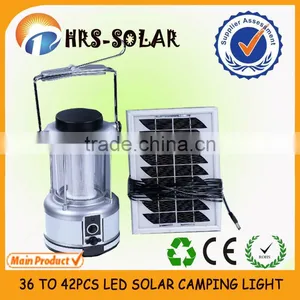 High Power Led Camping Lantern With Solar Panel thumbnail-1