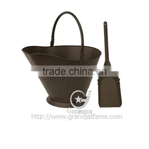 Fireplace Waterloo Black Metal Coal Bucket thumbnail-5