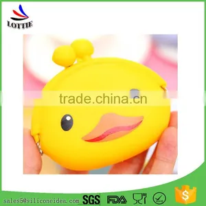 Promotional Cartoon Shape Coin Purse Wallet Lovely Silicon Coin Bag/silicone Coin Case thumbnail-2