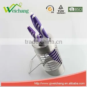 WCCP055 New Design Great Kitchen Helper Stainless Steel Knife Holder Hot Sale thumbnail-4
