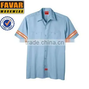 High Quality Standard Fast Delivery 100% Cotton Work Men Safety High Visibility fr Shirts Wholesaler From China thumbnail-1