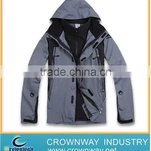 Mens Waterproof Jacket With Nylon Fabric for Winter Season Ski Wear thumbnail-6