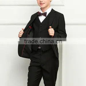 Bospoke Winter School Boys Black 3 Pieces Blazer For School Wear thumbnail-2