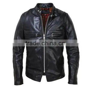 Bomber Jacket Men Bomber Jacket Wholesale Leather Motorcycle Jacket thumbnail-1