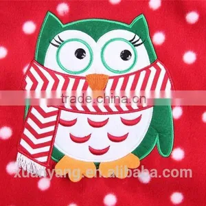 Christmas Boutique Hot Sale Penguin Applique Girl Gift Outfit thumbnail-4