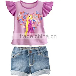 Brand New Summer Baby Girl Clothing Sets Kids Outfits Baby Clothes thumbnail-1