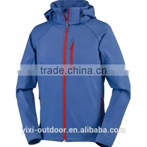 OEM Wholesale Custom Men Winter Coats Hoody Softshell Jacket Men's Coat thumbnail-2