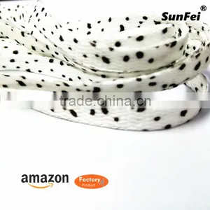 Heat-Transfer Printing Shoelaces for Hi-Top Boots Canvas and Air Jordan Yeezy Shoes - Accep Custom thumbnail-2