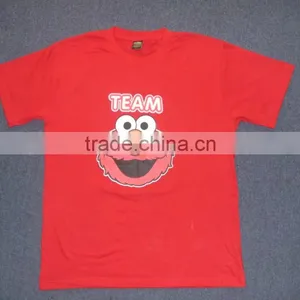 Custom Plain Color Short Sleeves T-shirt Tubes thumbnail-2