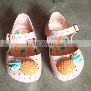 Pineapple Mini Melissa Jelly Shoes thumbnail-2