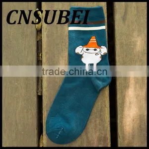 The New Style Autumn and Winter Cute Cartoon Baymax Cotton Men Socks thumbnail-1