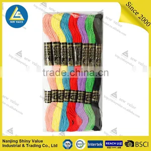 Hot Sale 100% Cotton Embroidery Floss /8 Pieces Superior Quality thumbnail-1