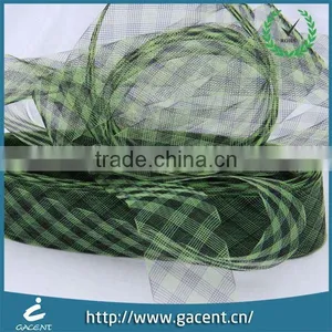 Polyester Checked Trimming Crinoline for Garment Dress thumbnail-1