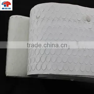White Hook and Loop Sticky Back Adhesive Square thumbnail-6