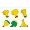 PP Custom Injection Plastic Molded Parts For Yellow / Green Bib Tap Button Mould thumbnail-1