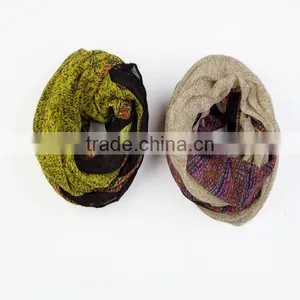 2014 New Cool Soft Lady 100%polyseter Scarf TS-8838 thumbnail-1