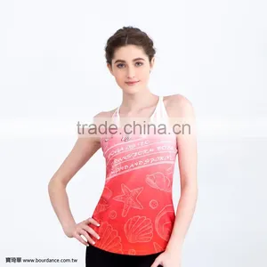 Sportswear Graphic Racer Back Women Tank Tops in Bulk thumbnail-1