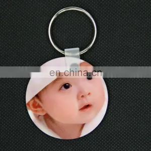 Double Side Printing Blank Round Key Chain thumbnail-1