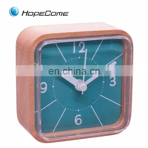 Custom Design Wooden Table Clock With High Quality thumbnail-1