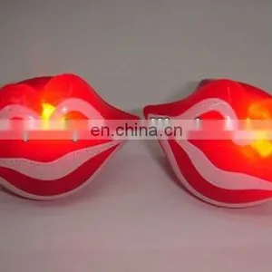 LR-0059 LED Red Lip Jelly Rings thumbnail-1