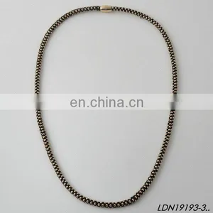 Fancy Thick Chain Magnet Clasp Bracelets and Necklaces Set thumbnail-4