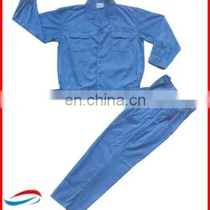 NEW Work Suit Hand Work Salwar Suit/sky Blue Worker Suit thumbnail-2