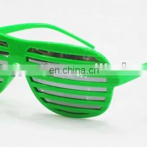 Neon Green Shutter Glasses thumbnail-1