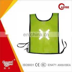Fluorescent High Reflective Security Vest and Bib KF-007 thumbnail-1