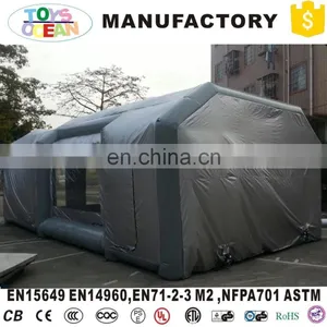 New Design Portable Used Inflatable Spray Paint Booth for Sale thumbnail-3