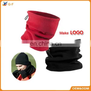 Knitted Polar Fleece Multifunction Beanie Winter Neck Warmer Outdoor Hat thumbnail-2