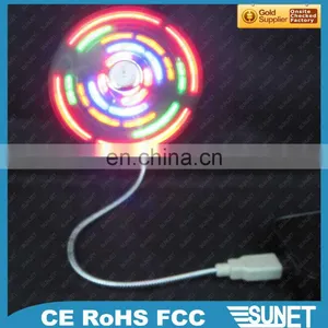 SUNJET 2017 New Products Novelty Items Cartoon Usb LED Mini Fan thumbnail-1