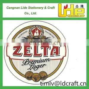 Disposable Custom Printed Paper Beer Drinks Coasters Bar Cup thumbnail-1