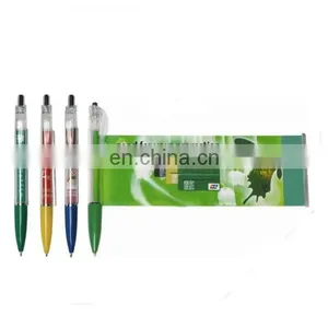 PG033 Logo Imprinted Customized Promotional Gifts Banner BallPen thumbnail-2