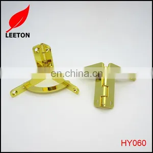 China Manufacturer Zinc Alloy Gold Quadrant Hinge for Wooden Box thumbnail-3