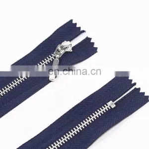 5# Gun Teeth Open End Heavy Duty Separating Metal Zipper thumbnail-4