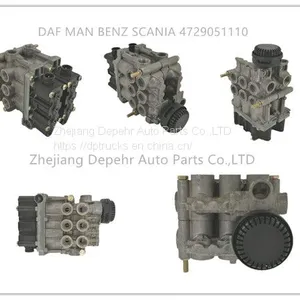 Zhejiang Depehr Heavy Duty European Tractor Brake System Volvo Truck Aluminum Solenoid Valve 3944717/3112823 thumbnail-3