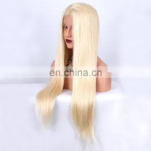 Wholesale Black Hair Products Blonde Color 40 Inch Human Hair Wig thumbnail-5