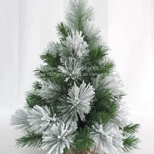 Artificial Christmas Burlap Tree thumbnail-1