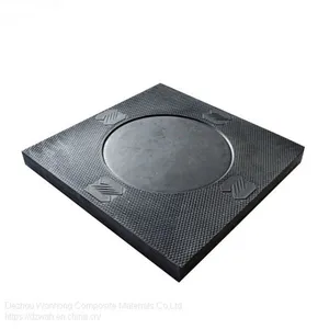 High Load Bearing UHMWPE Jack Pad HDPE Material Outrigger Pad thumbnail-1