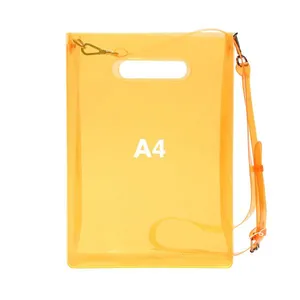 Custom PVC Bag Side Gusset Bag Screen Printing PVC Tote Bag thumbnail-4