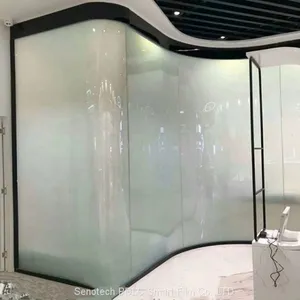 Self Adhesive Electric Switchable Smart PDLC Film For Bathroom Office Window thumbnail-1