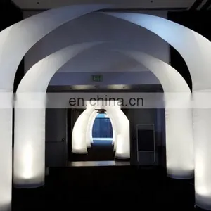 Stage Decoration Supplies Inflatable LED Lighting Tube Advertising Blow Up Pillar for Business Party thumbnail-2