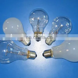 High Quality 25w 60w 100w Clear Frosted Incandescent Bulb E27 thumbnail-2