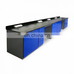 Wall Bench/Dental Lab Furniture,Outdoor Stainless Steel Benches,Biology Lab Furniture thumbnail-3
