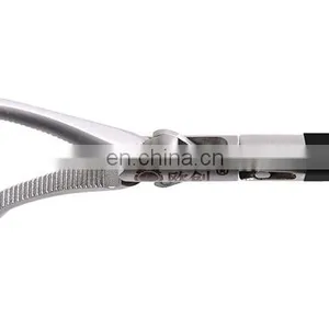 5mm or 10mm Curved Forceps for Laparoscopic Surgical Maryland Forceps thumbnail-3