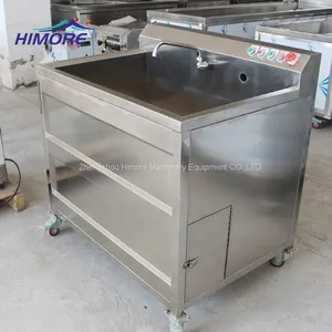 Automatic Vegetable Fruit Disinfection Washing Machine Bubbles Cleaning Machine thumbnail-5