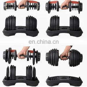 Kit Weights Dumbbell Iron Pair Strength Training Gym New Adjustable Dumbbell thumbnail-1